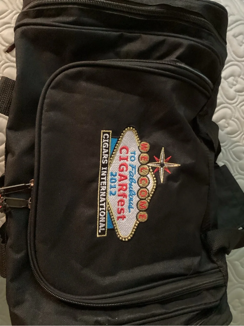 2012 special edition Yestor Miranda Welcome to fabulous Cigarfest duffle